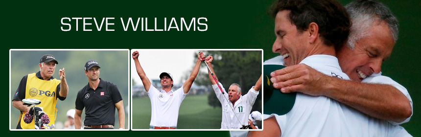Adam Scott et Steve Williams