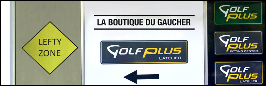 magasin golf gaucher