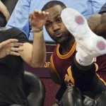James LeBron percute Jason Day et sa femme