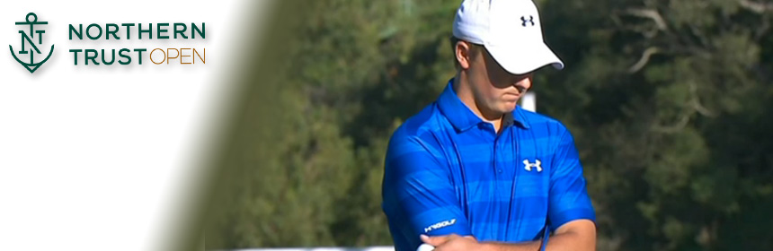 JORDAN SPIETH, AVANT DERNIER DU NORTHERN TRUST OPEN – 1ER TOUR