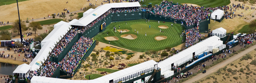 Trou N°16 du TPC Scottsdale