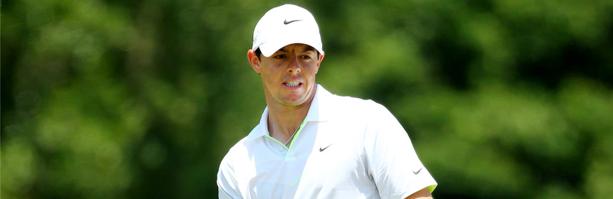 MCILROY RETENTE SA CHANCE AU GRIP INVERSÉ