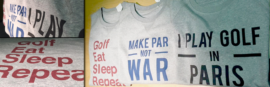Sweat Green's en édition limitée au Salon du Golf !