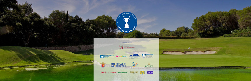 Open De España, les groupes au départ du tee
