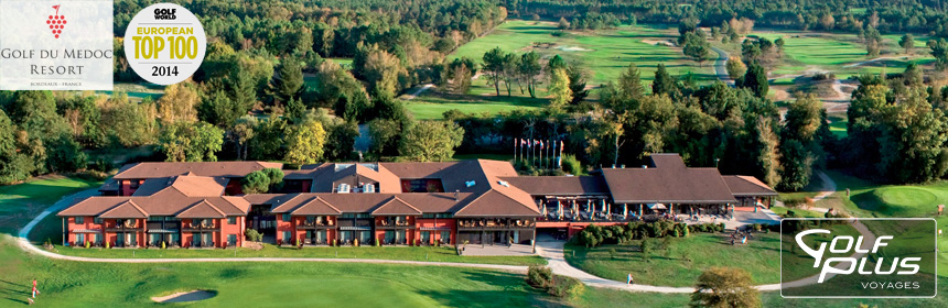 Vue d'ensemble de l'Hôtel du Médoc Golf & Spa