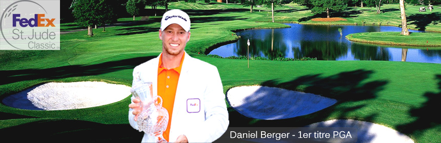 Daniel Berger remporte son premier titre PGA