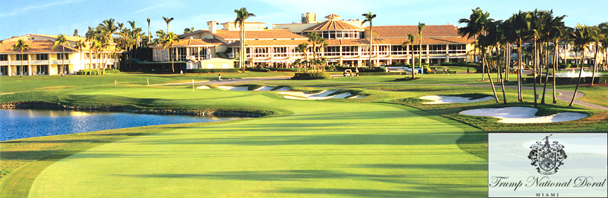 Le parcours de Doral, retiré du calendrier PGA