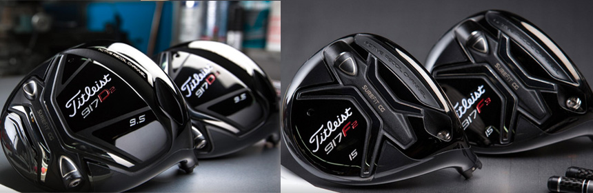 drivers et bois de parcours titleist 917