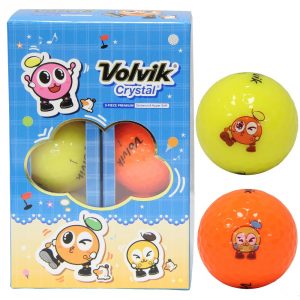 balles de golf volvik crystal junior