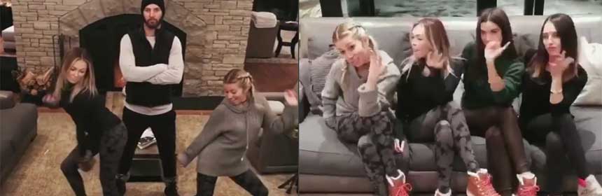dustin johnson et sa femme nouvelle vidéo chorégraphique et musicale