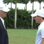donald trump golf rory mcilroy