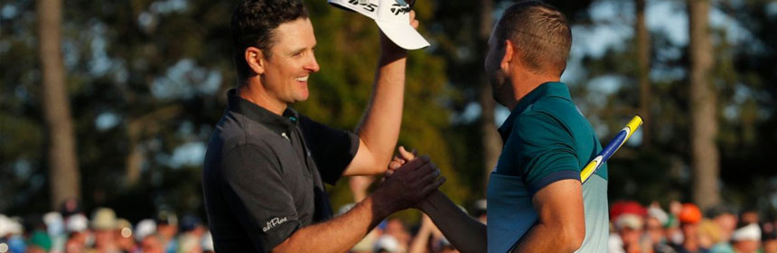 reactions monde du golf sergio garcia masters