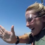 lexi thompson saut en parachute