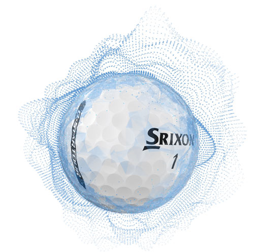 4 Technologies au service de laBalle de Golf Q Star Tour Blanche Srixon