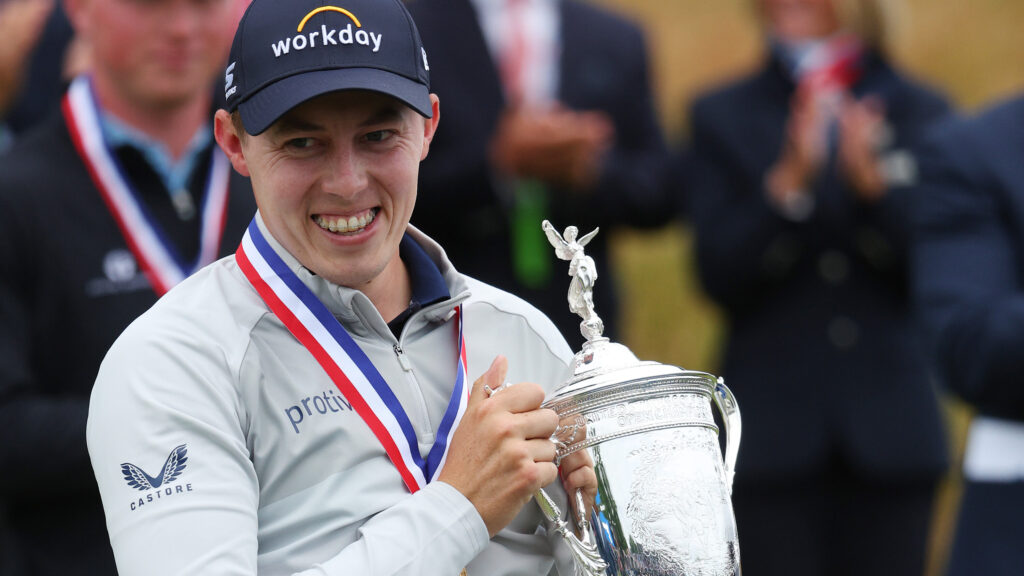 Matthew Fitzpatrick Vainqueur de l'US Open