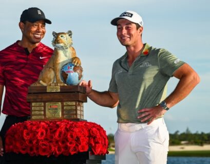 Hero World Challenge Tiger Woods x Viktor Hovland