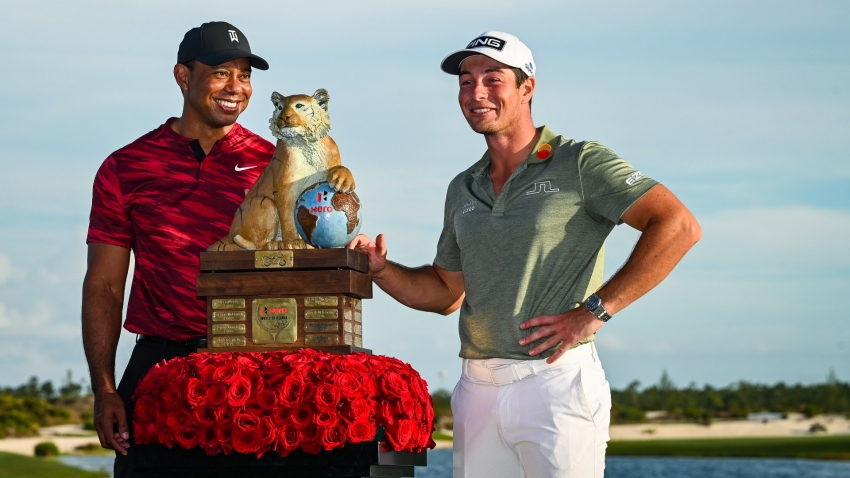 Hero World Challenge Tiger Woods x Viktor Hovland