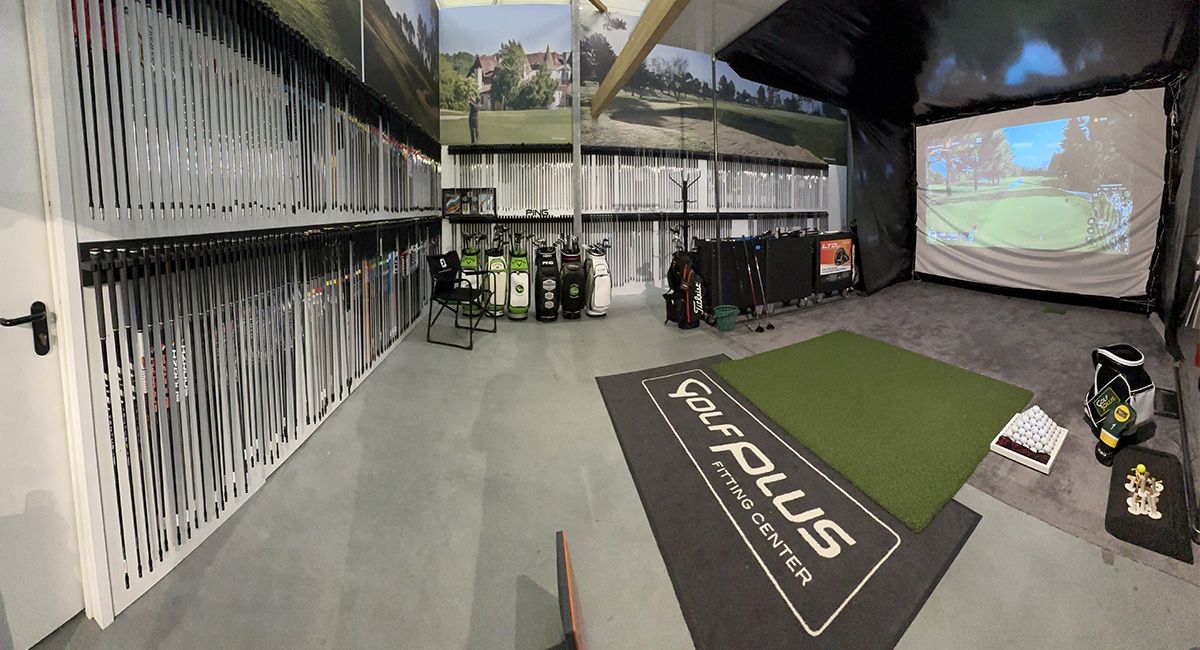 Espace Fitting du magasin Golf Plus Bordeaux